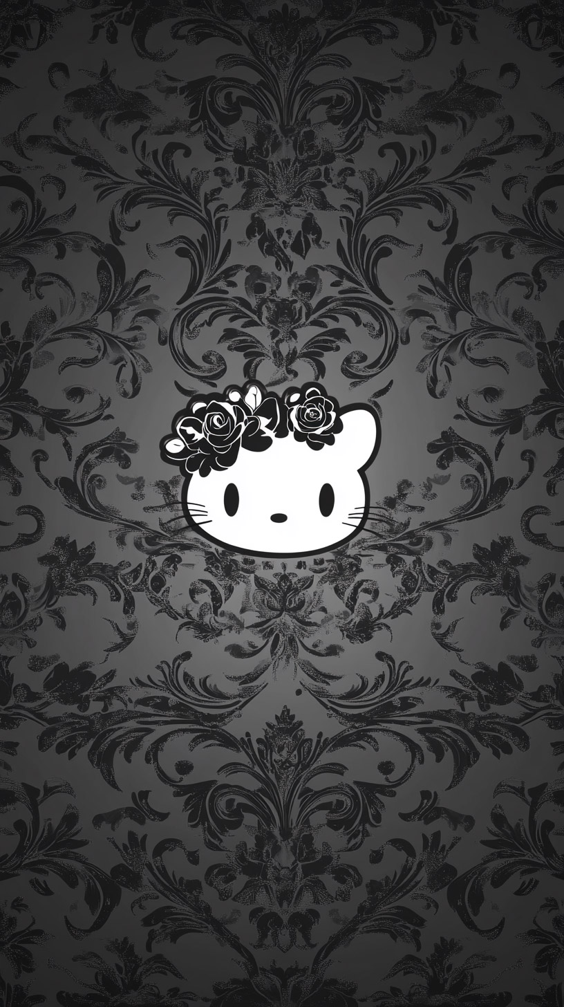 Charming Hello Kitty Mobile Wallpaper for iPhone and Android