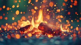 Free Stock Photos of Blurry Campfire for Wallpaper