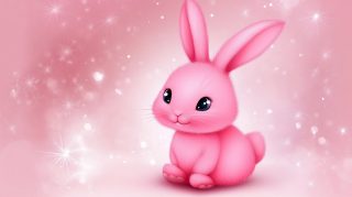 Download Ultra HD Pink Bunny Wallpapers for PCs