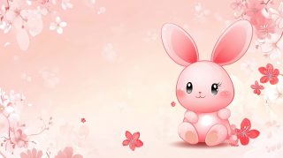 Stunning 4K Cartoon Bunny Desktop Background Images