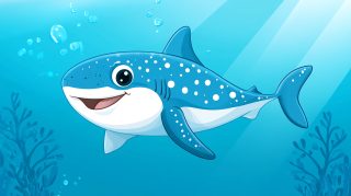 Free Download: Cartoon Whale Shark Images for Desktops