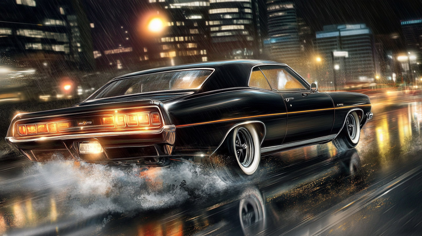 High-Quality HD Pics of Chevy Muscle Cars