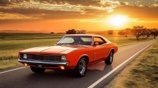 Classic Muscle Car HD Wallpaper for Your Desktop