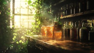 HD Wallpaper Collection: Cocktail Bar Digital Backgrounds for PCs