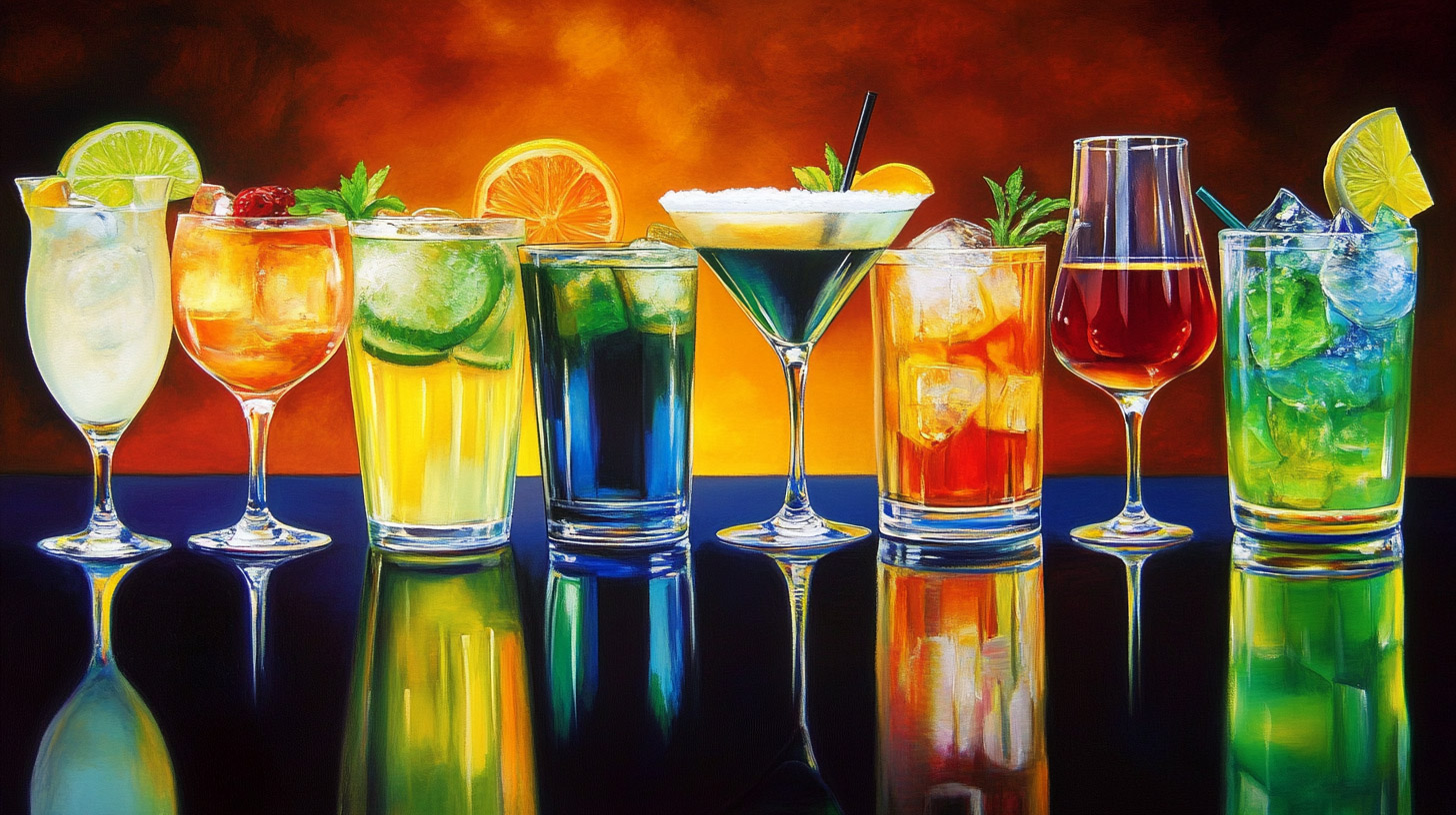 Inviting Cocktail Bar Pictures: Perfect HD Wallpaper Selection