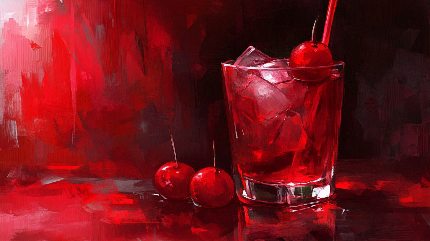 Stunning AI Cocktail HD Wallpaper for Desktop Background