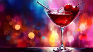 Free AI Wallpaper: Vibrant Cocktail Drinks in HD