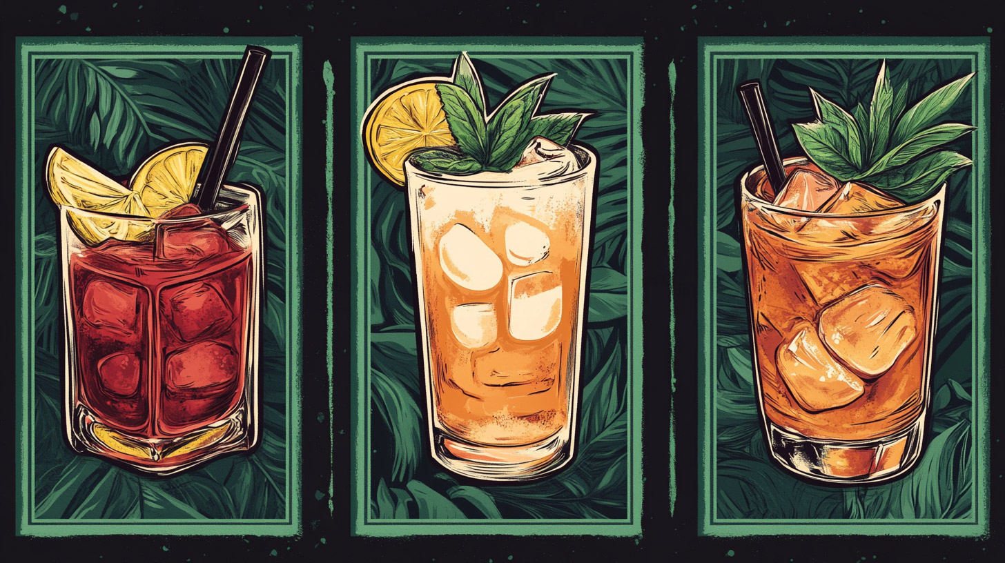 Stylish Cocktail Drinks Wallpaper: Capture Vibrant Photos