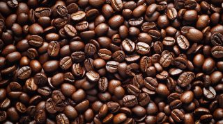 AI-Generated Coffee Bean Wallpaper: Unique Digital Aesthetics