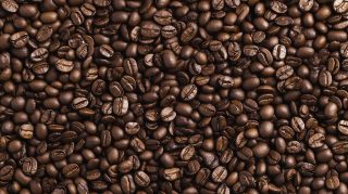 Stunning AI Coffee Bean Digital Background Wallpaper