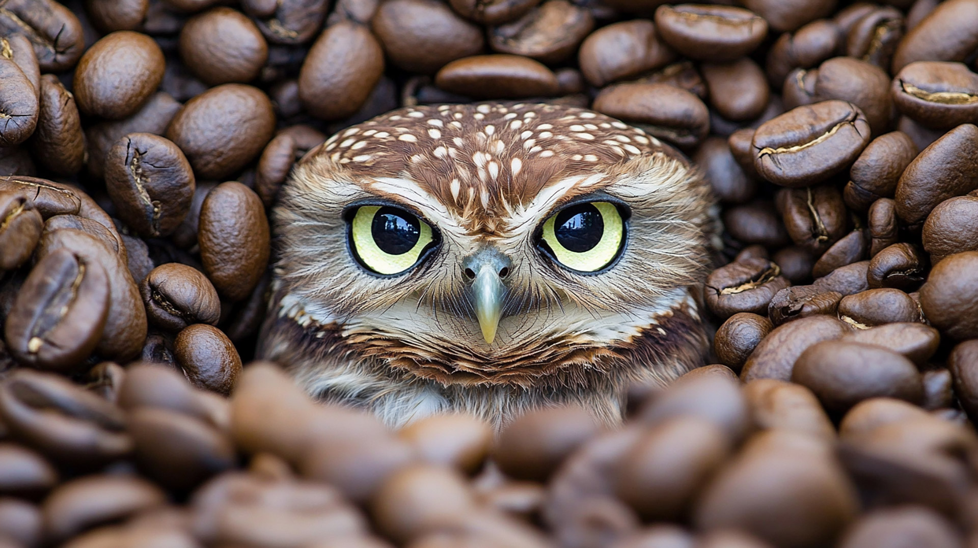 Download 4K Stock Photos of Coffee Bean Owls