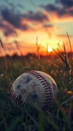 Vibrant Baseball HD Wallpaper for All Mobile Users