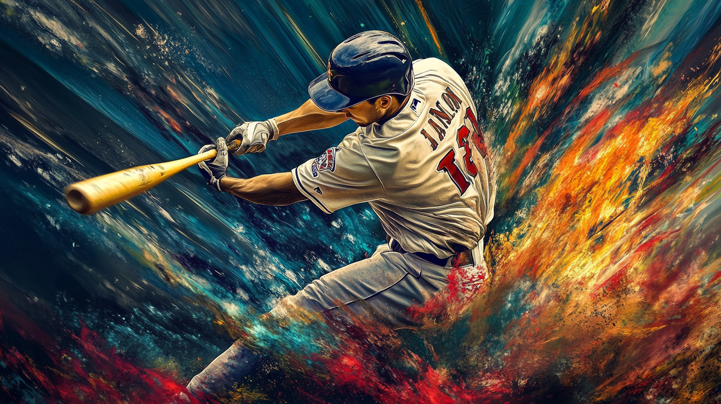 Vibrant 4K Baseball Player Pictures for Your Digital Space