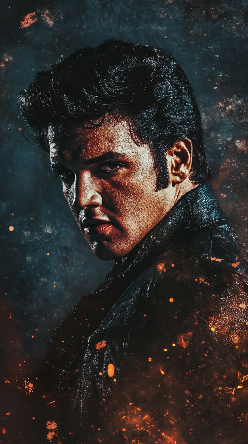 Cool Elvis Presley HD Mobile Wallpaper for iPhone