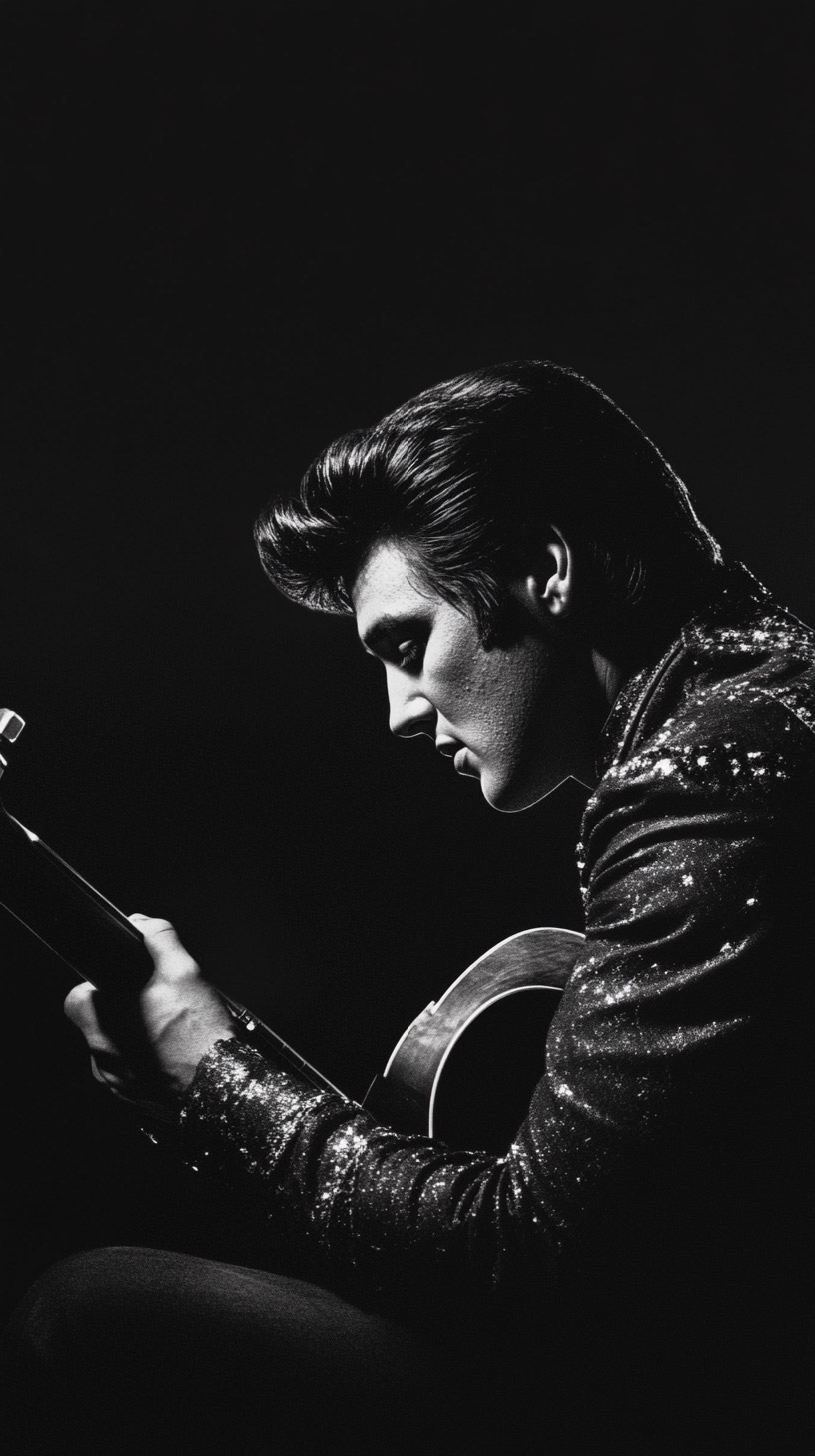 Vibrant Elvis Presley Wallpapers in HD for Smartphones