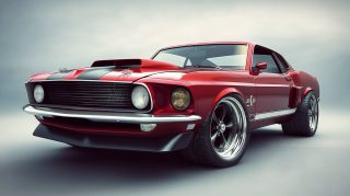 Experience Cool Muscle Car Stock Photos in HD