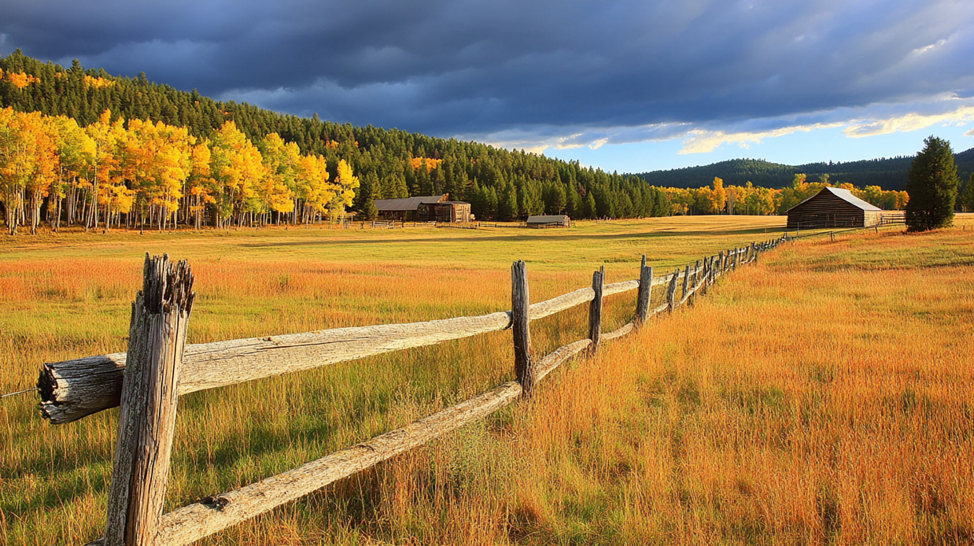 Pictures of Serene Ranch Landscapes: 4K Wallpapers