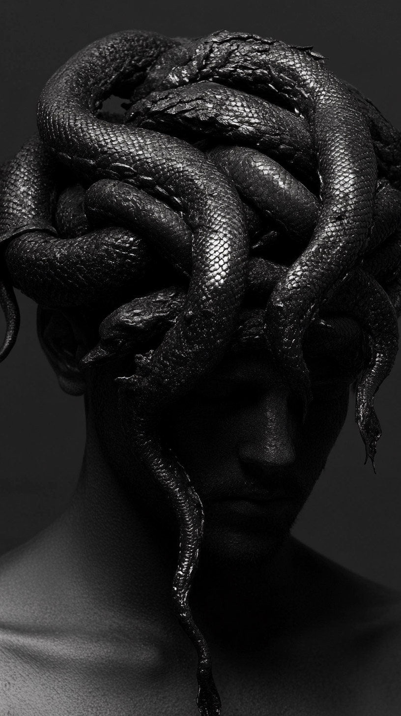 Stunning Medusa Wallpaper for iPhone and Android