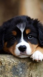 Download HD Australian Shepherd Puppy Images for iPhone 9:16