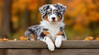 Adorable Australian Shepherd Puppy HD Pics for Your PC