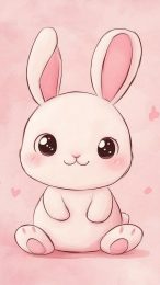 Cute Bunny Pictures: Free Mobile Wallpaper Collection