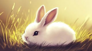 Kawaii Bunny Images: Cute Digital Backgrounds for PCs