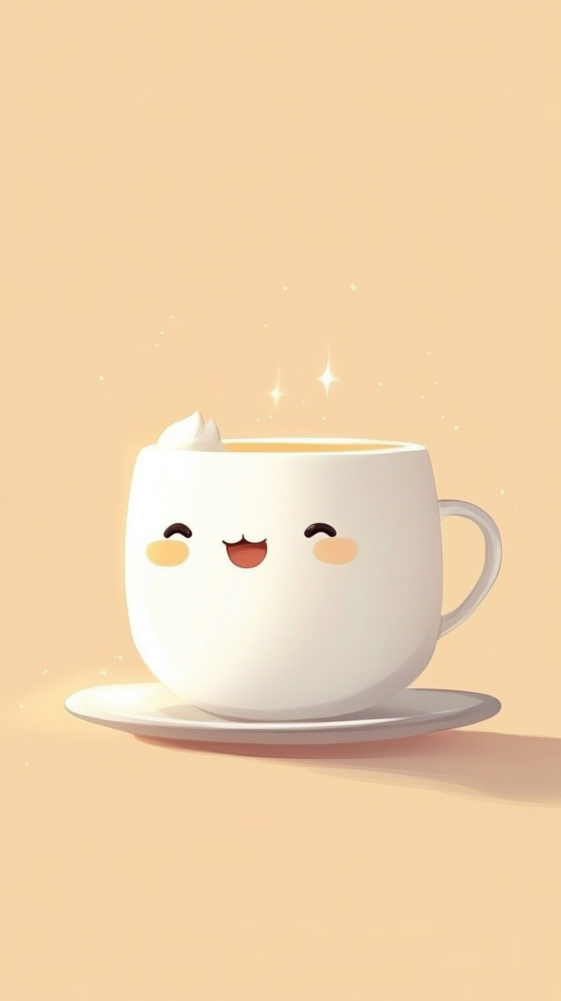 Brighten Your Phone with Cute Coffee Cup Images