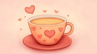 Cute Coffee Cup Pictures: AI Wallpaper in 16:9