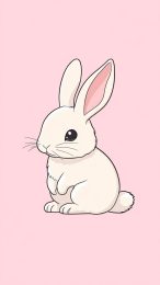 Kawaii Bunny Wallpapers: Perfect for Any iPhone Model