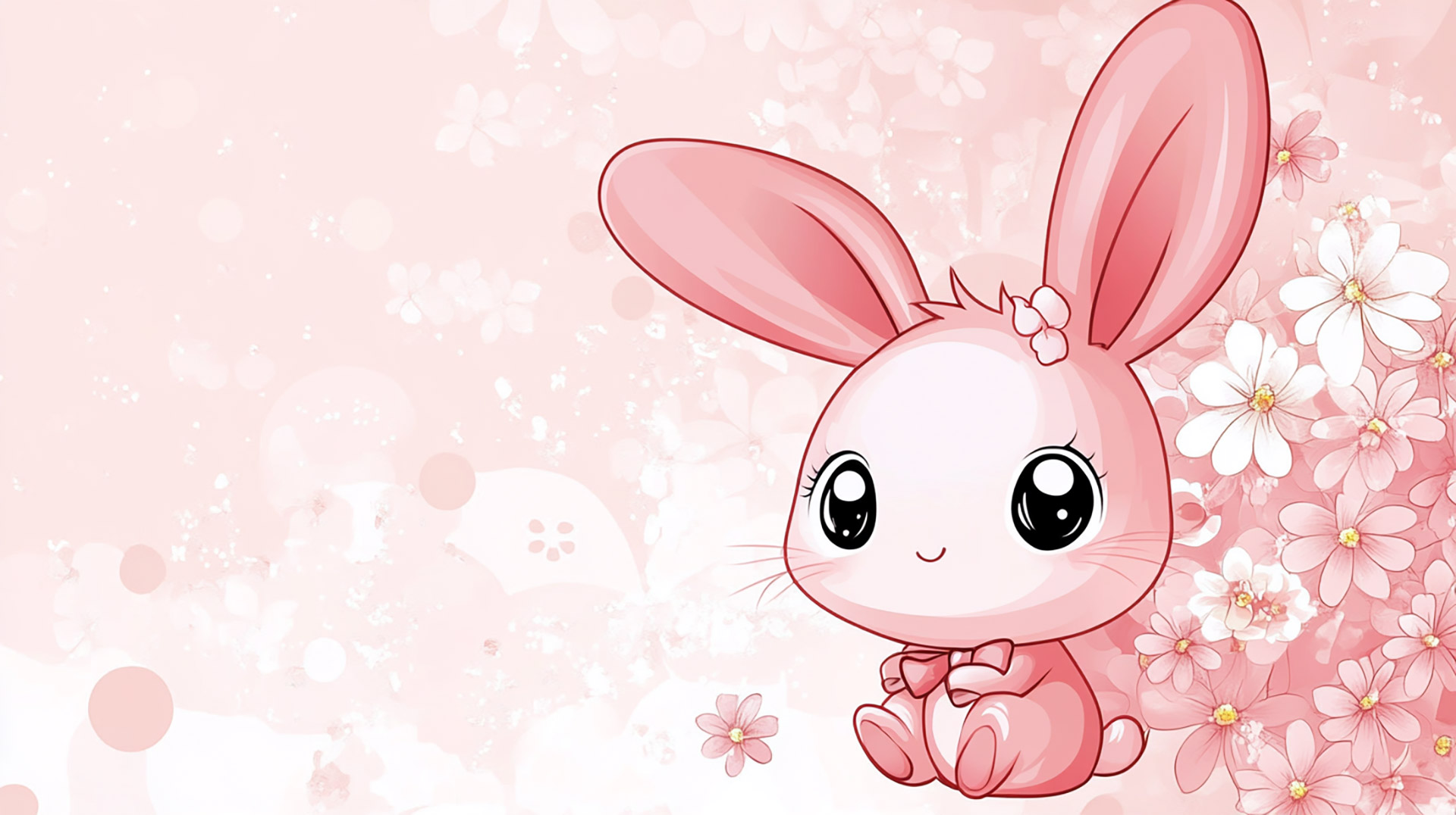 Cute Kawaii Bunny Wallpaper - Free HD Download