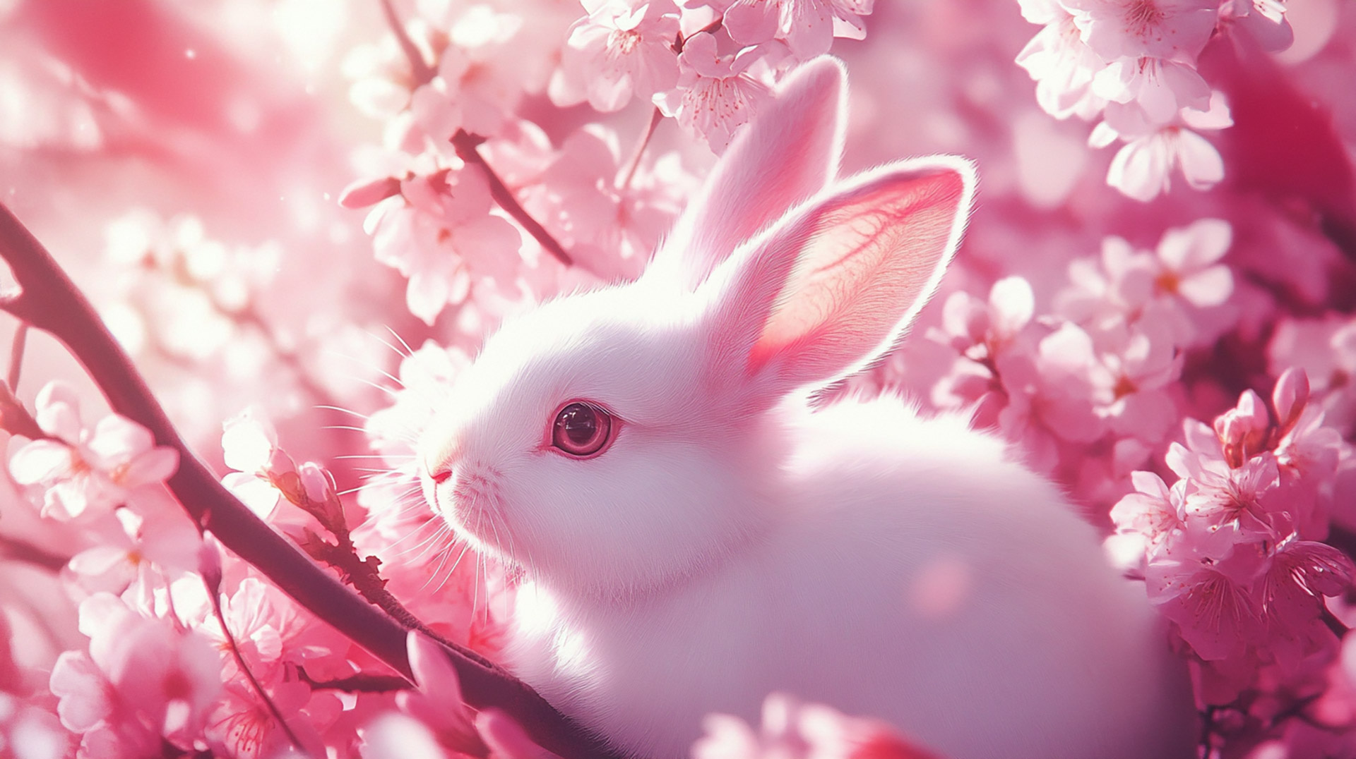 Cute Bunny Pictures for 1920x1080 HD Background