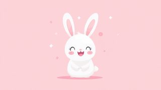 8K Resolution Kawaii Bunny Images for Your Desktop