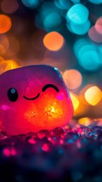 HD Digital Background of Cute Smiling Face for Android