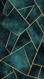 HD Dark Blue and Gold Background for iPhone