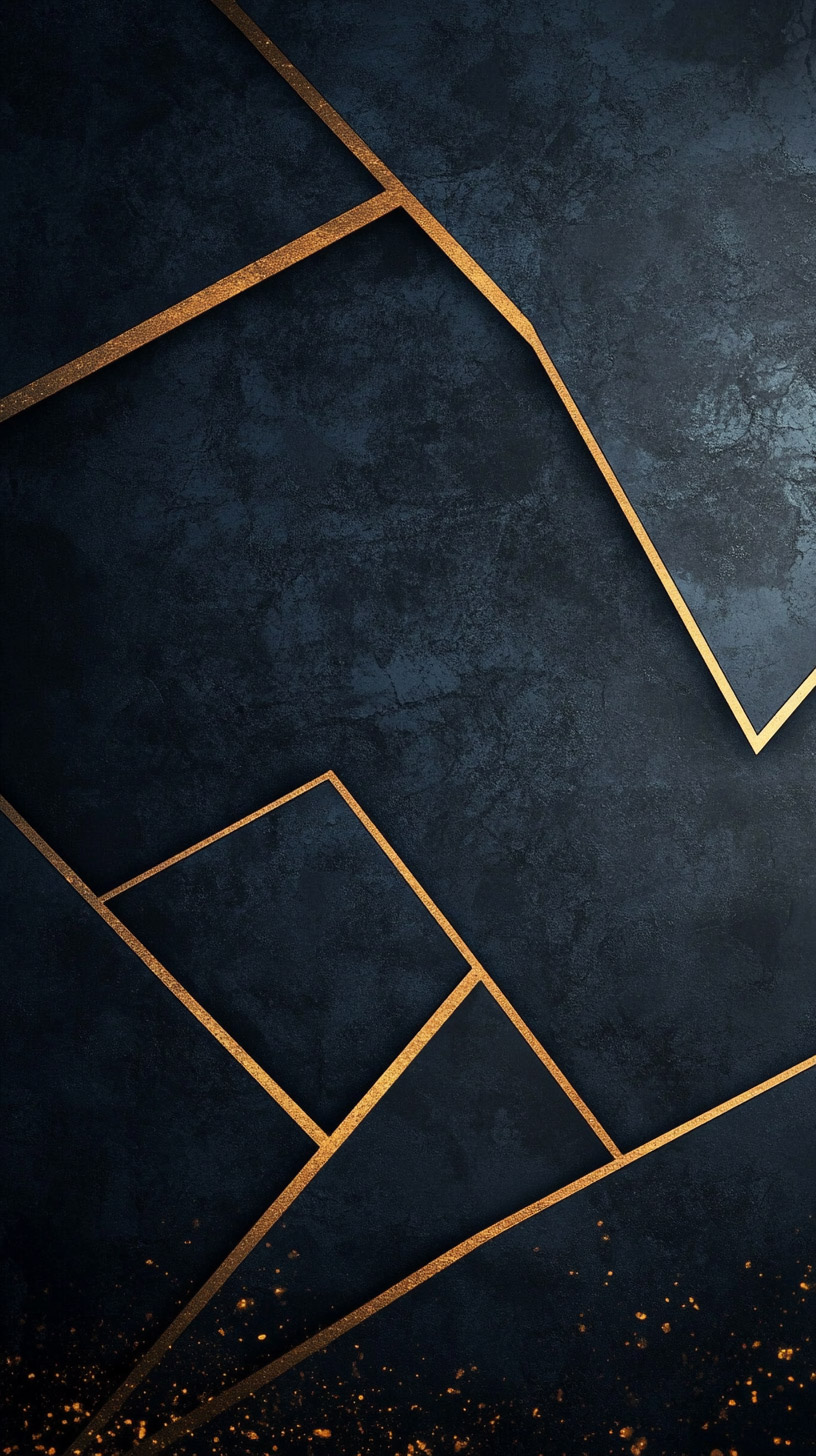 Digital Background Featuring Dark Blue Geometry