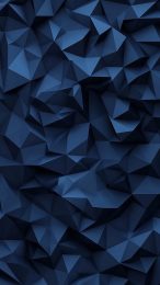 Free Dark Blue Geometric Wallpaper for All Mobile Devices