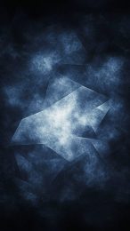 High-Quality Dark Blue Geometric Wallpapers for Mobile