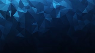 Dark Blue Geometric HD Wallpaper in 16:9 Ratio