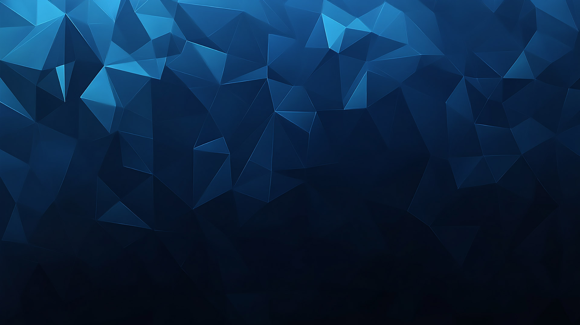 Dark Blue Geometric HD Wallpaper in 16:9 Ratio