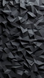 Dark Gray Geometric Mobile Wallpaper for iPhone Download