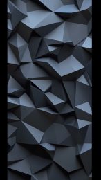 High-Definition Dark Gray Geometric Wallpaper for Android Phones