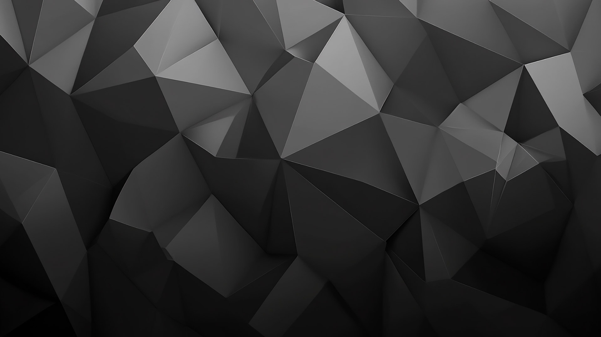 Dark Gray Geometric Wallpaper: Free HD Download for Desktop