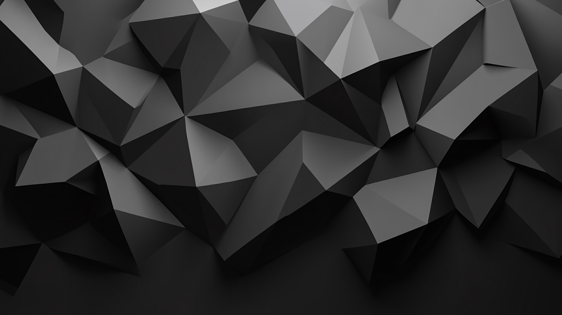 Ultra HD Dark Gray Geometric Wallpaper for PC Users