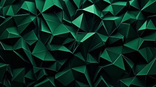 Stunning Dark Green Geometric PC Wallpapers in HD