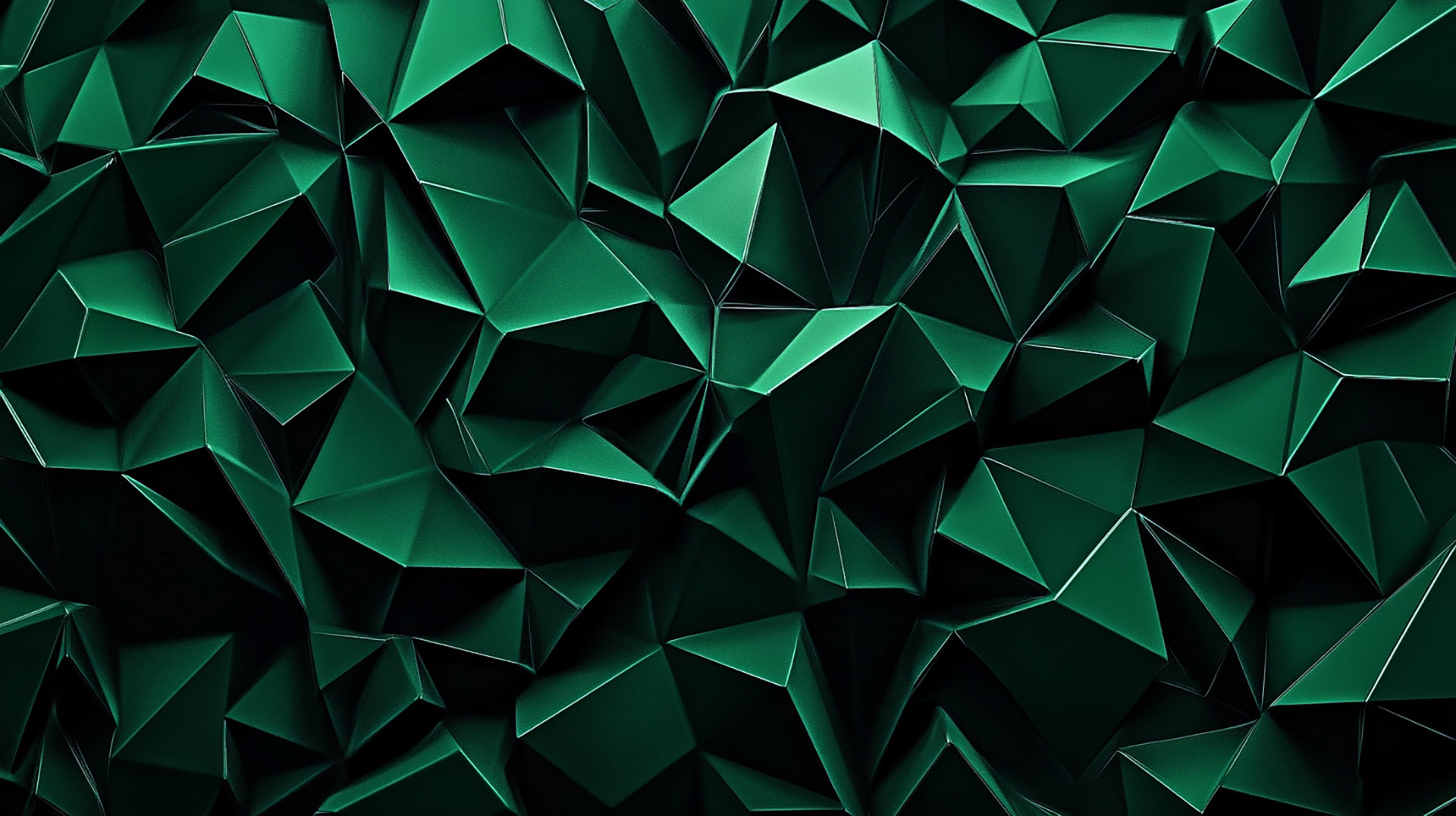 Stunning Dark Green Geometric PC Wallpapers in HD