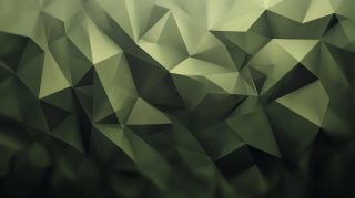 4K Dark Green Geometric Wallpaper for PC and Laptop