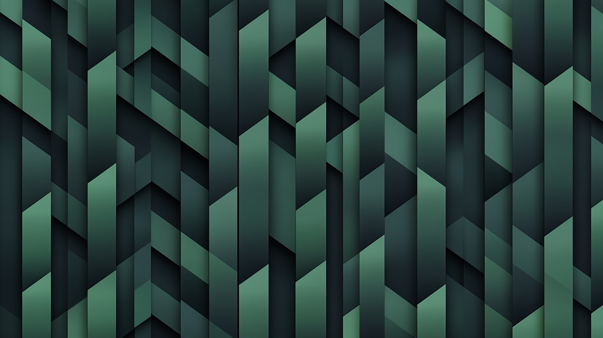 Dark Green Geometric HD Wallpaper for Desktop Background