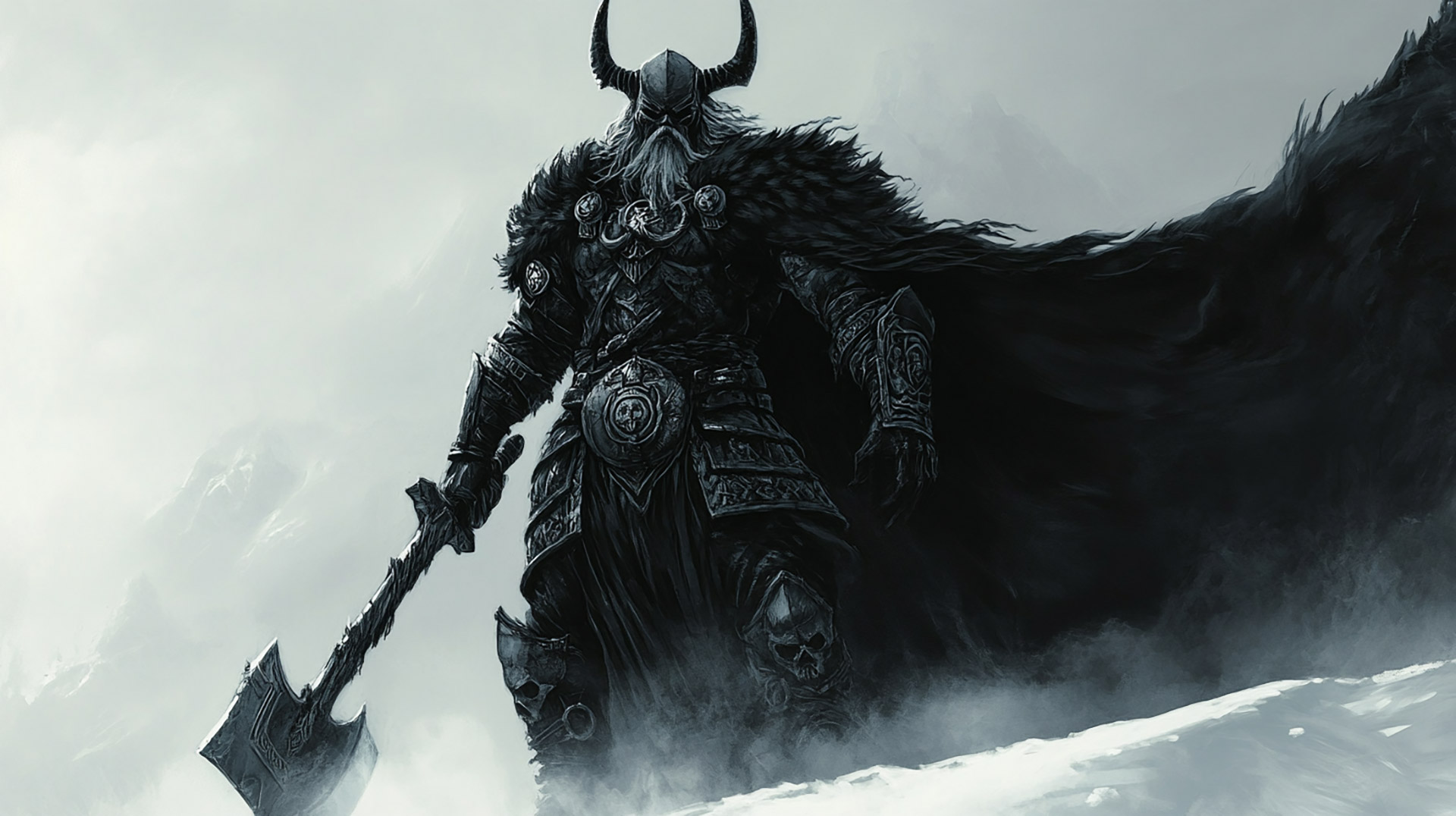 1920x1080 Dark Norse HD Wallpaper for Desktop