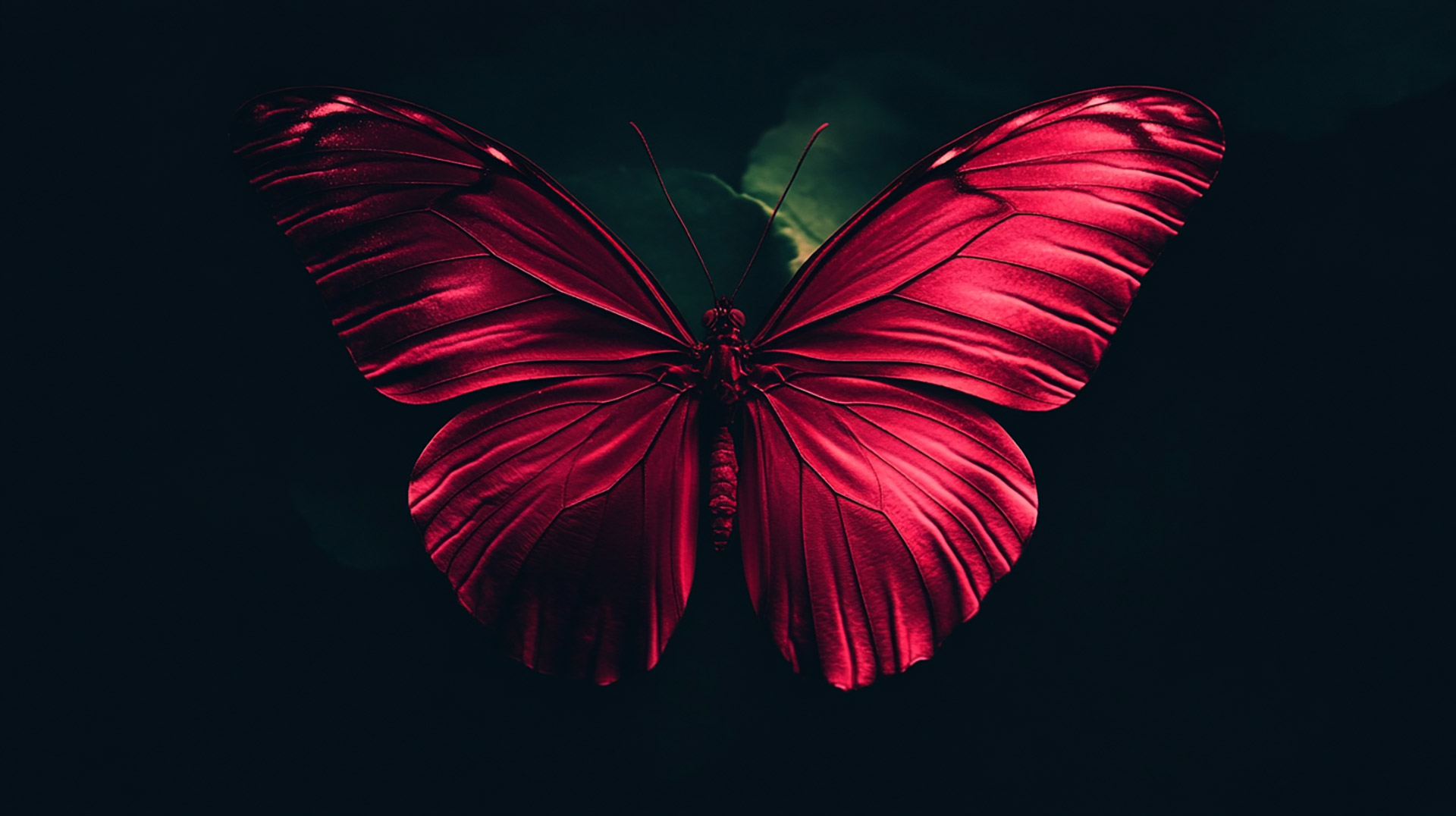 Free HD Wallpaper of Dark Red Butterfly in Ultra HD