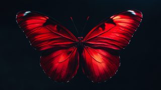 Pictures of Dark Red Butterfly for Your Desktop